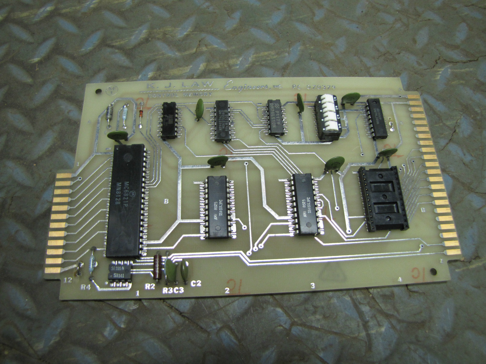 K.J. LAW KJ LAW CONTROL MEMORY CIRCUIT BOARD CARD PC 070379 PC070379