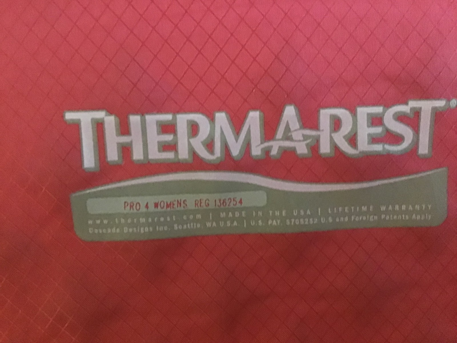 Therm-a-Rest Pro 4 Women’s Sleeping Pad (Exclusive Edition)