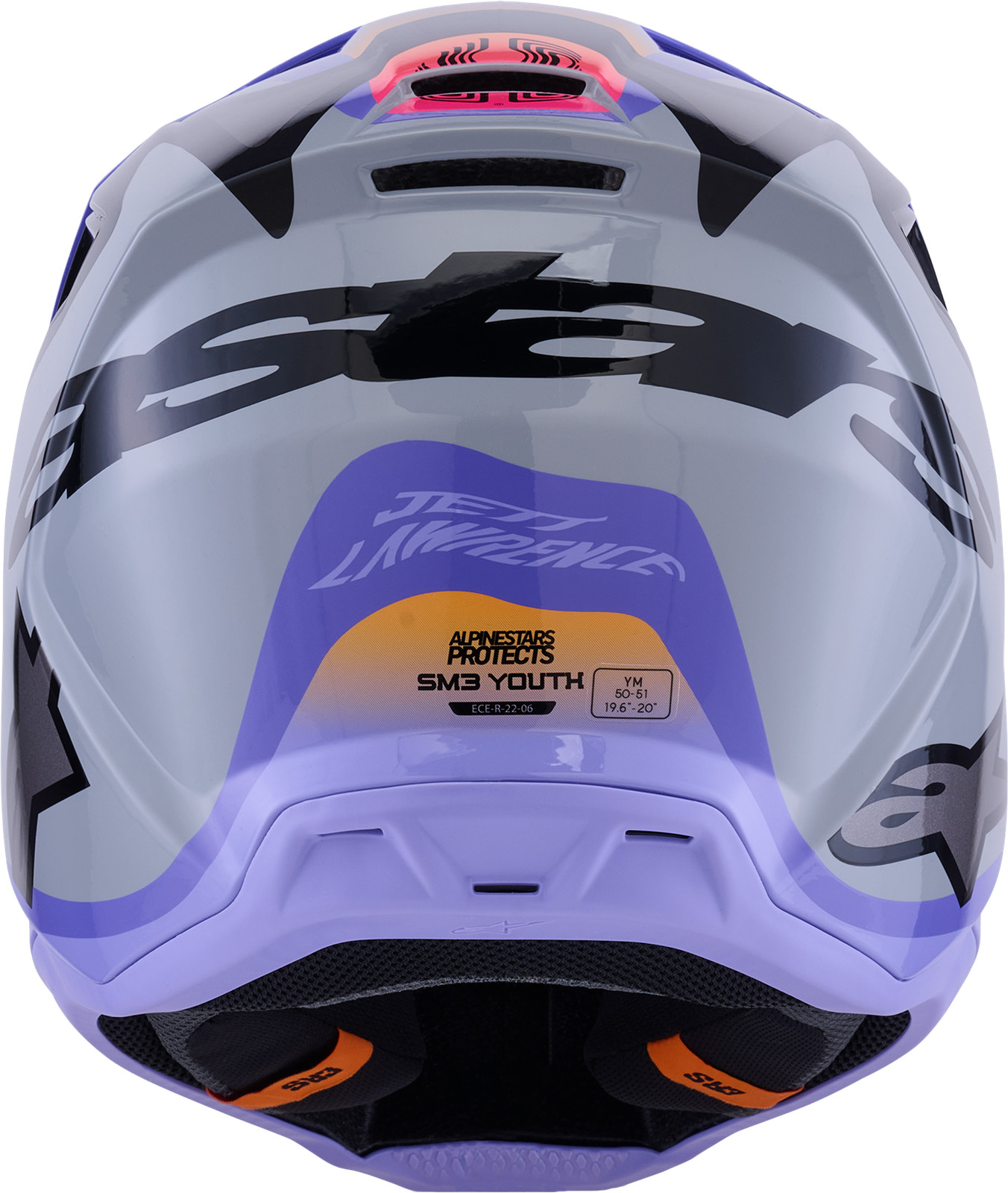 Alpinestars SM3 Youth Helmet Off-Road Helmet for Youth Medium 3-Snap Visor