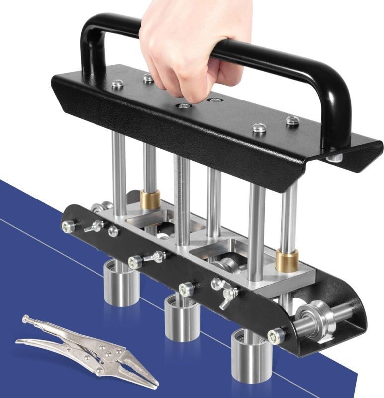 ER3 Three-Station Edge Roller Sheet Metal Edge Roller Bender 0-90° Bending Angle