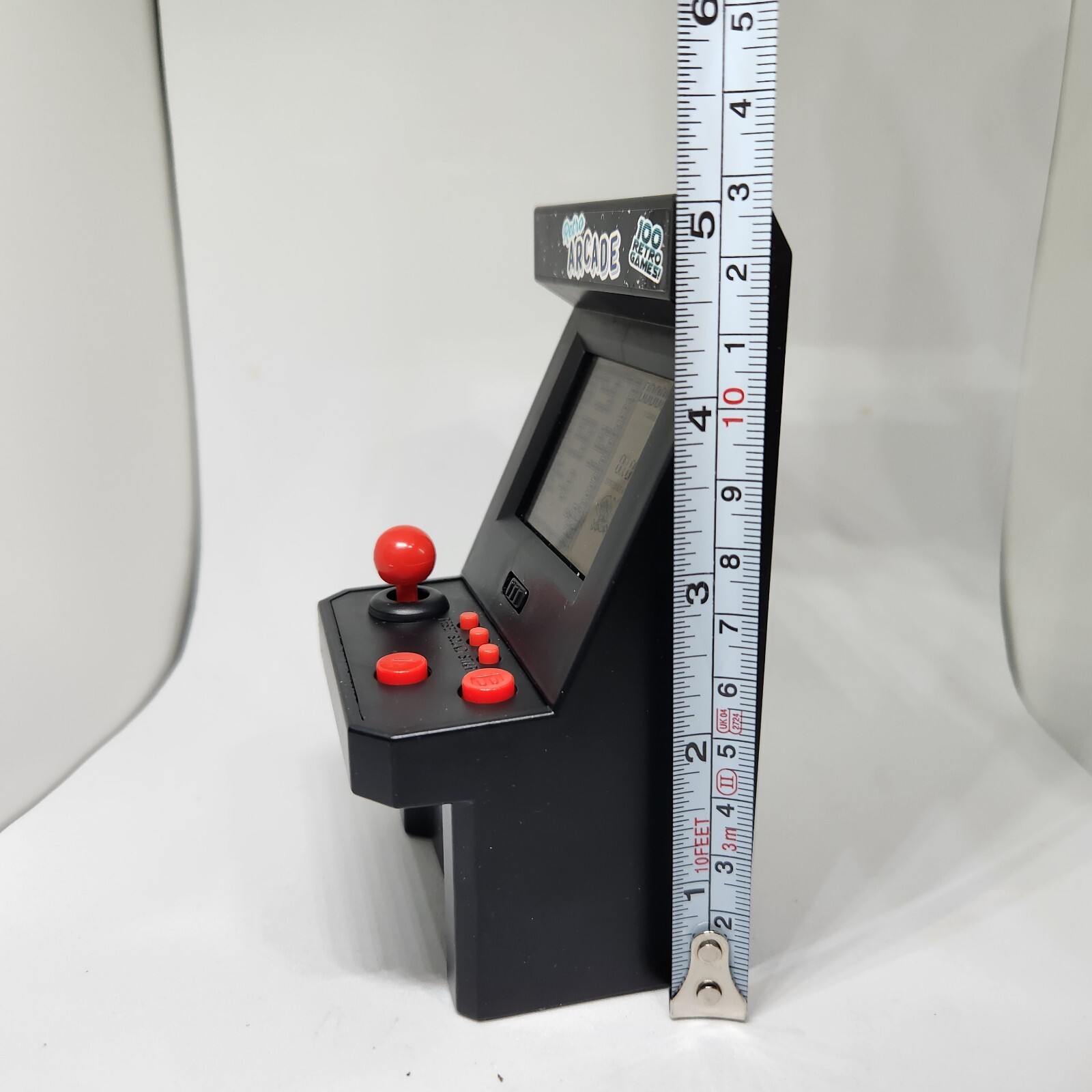 Retro Arcade 100 Exciting Games Mini Plastic Game Machine
