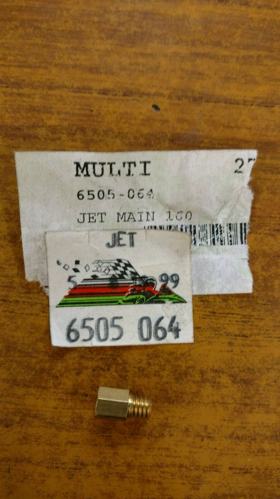ARCTIC CAT SNOWMOBILE MAIN JET 160 PART # 6505-064 NEW OEM