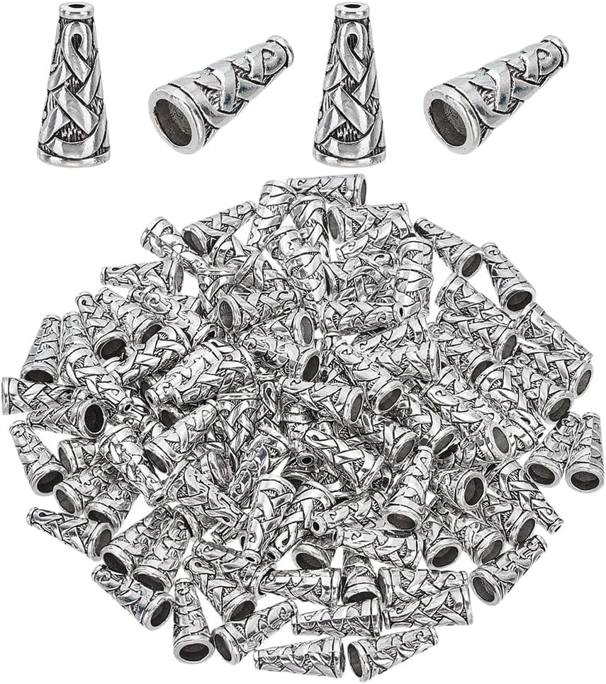 120pcs Cone Bead⭐Caps Earring Cones for⭐Jewelry Making⭐ 18x8mm Tibetan🌟🌟🌟