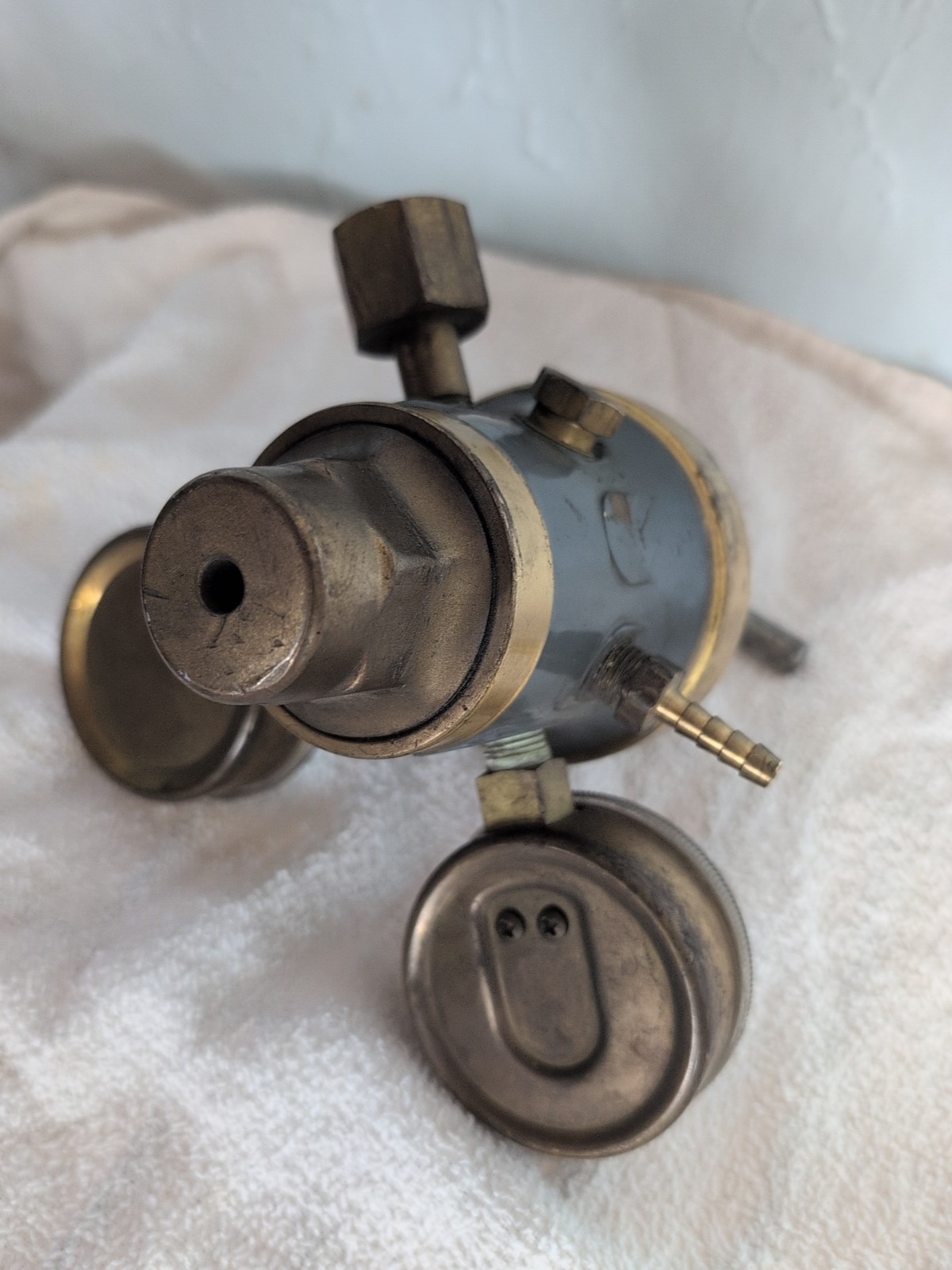 Union Carbide Oxweld CGA-320 Pressure Regulator