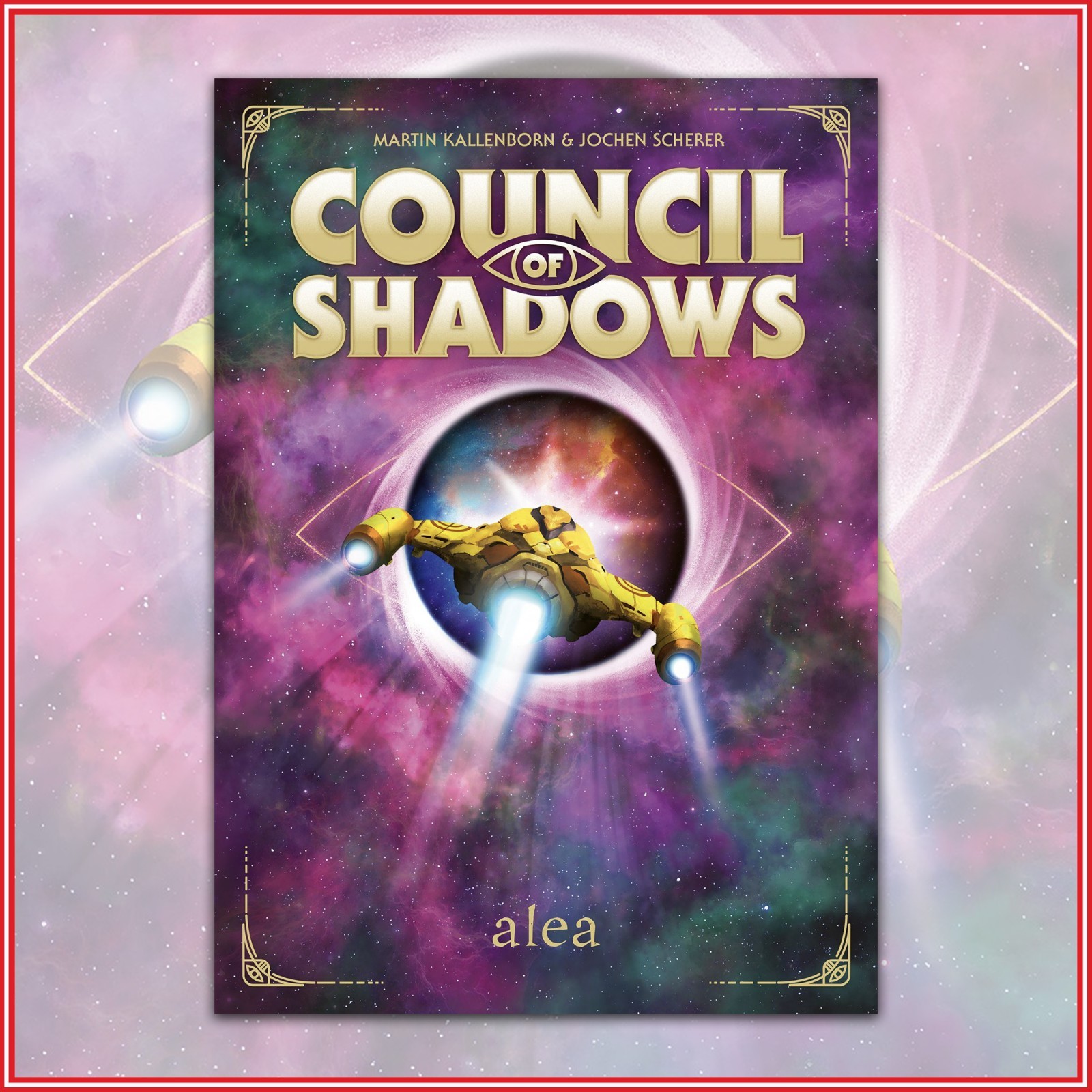 Council of Shadows Alea Martin Kallenborn & Joshen Scherer Board Game 2022