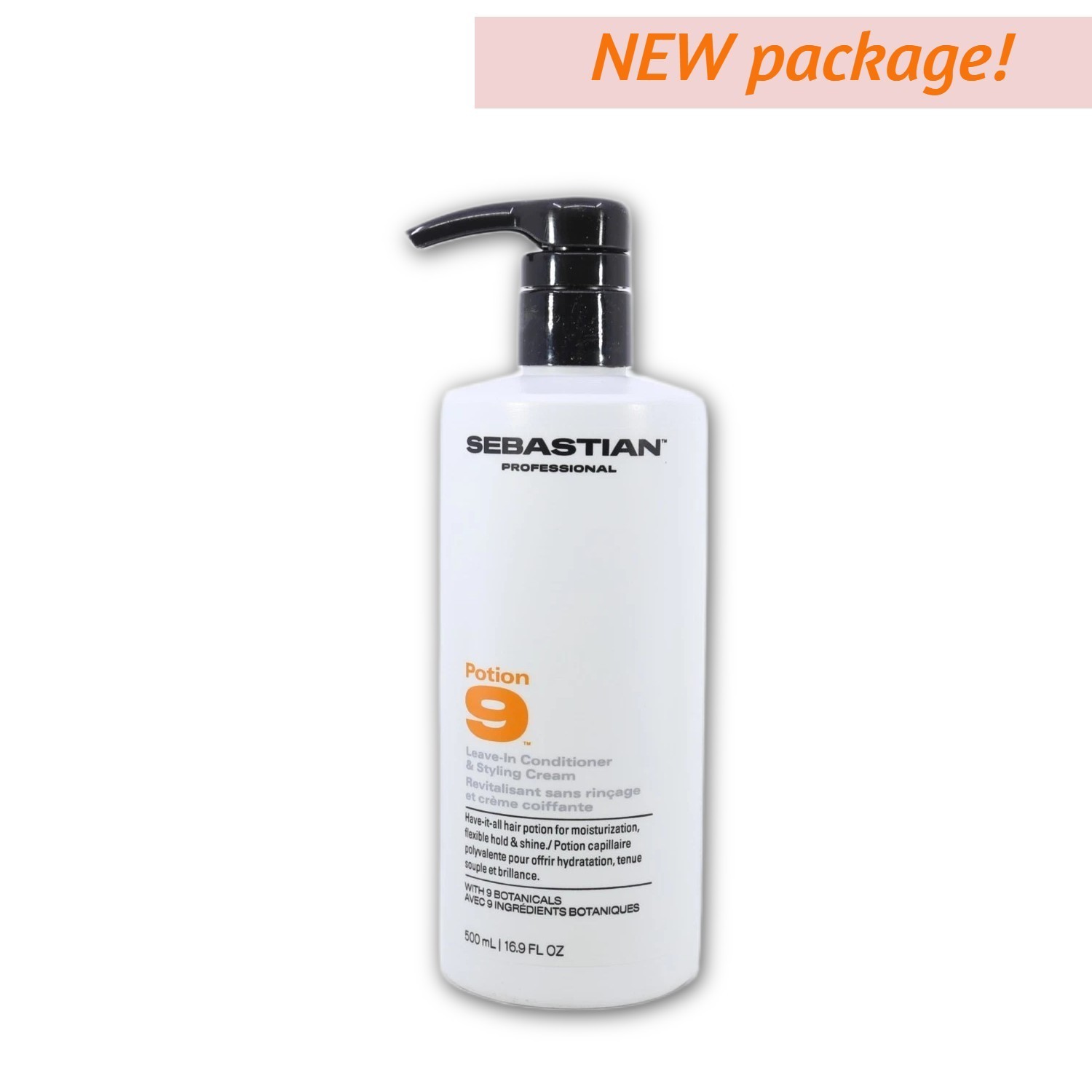 Sebastian Potion 9 Wearable Styling Cream 16.9 fl oz  NEW pack| express shipping
