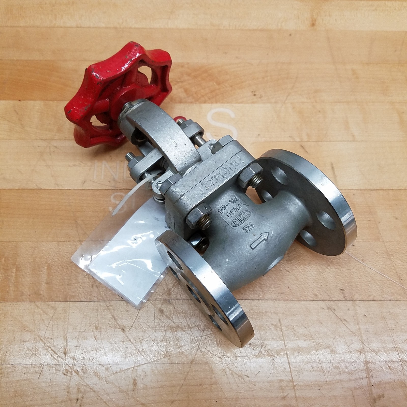 Aloyco 317 1/2" Globe Valve, 150 Class, 316 Trim, CF8M Body, ASME B16.34 - NEW