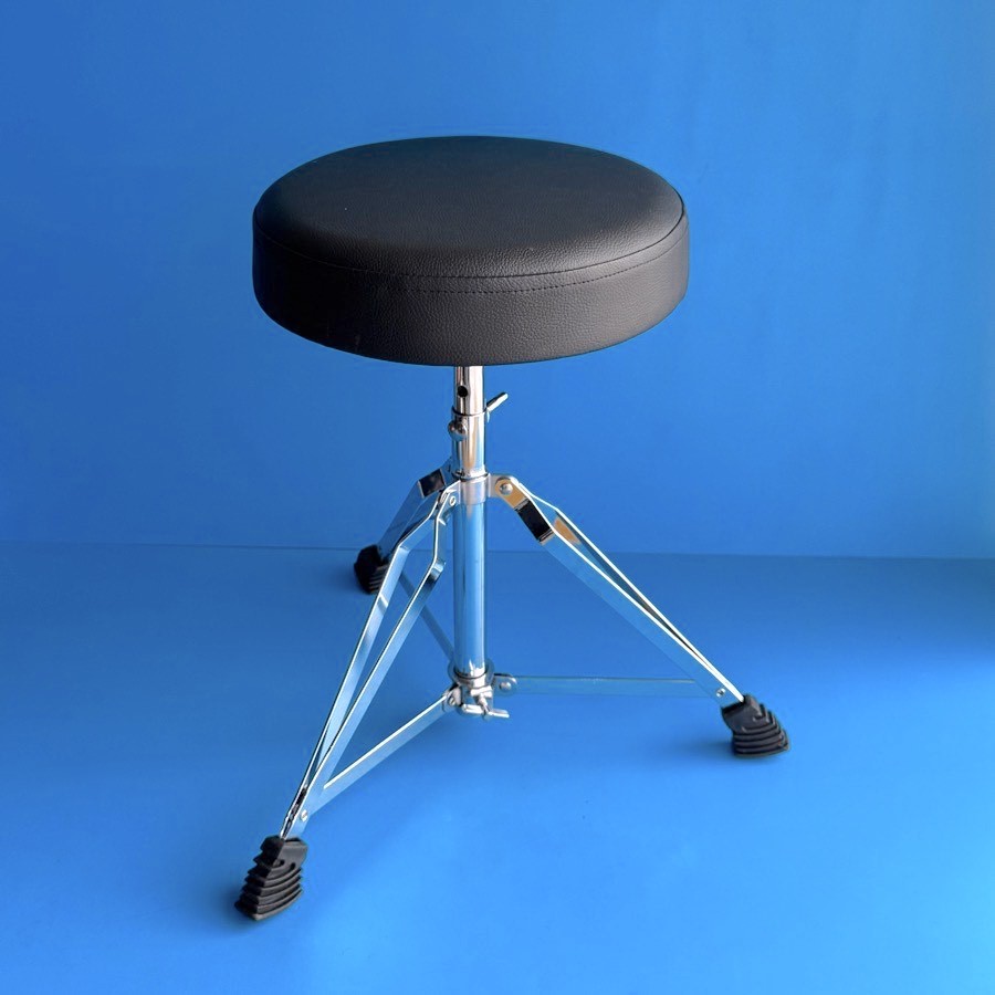 DONNER DED-100 Drum Part: Drummer Throne Seat 10.5" Round Top Tripod Stool