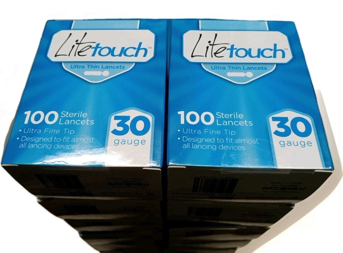 New Medicore LiteTouch Ultra Thin Lancets 30 Gauge 200 Boxes Pack of Two 2026