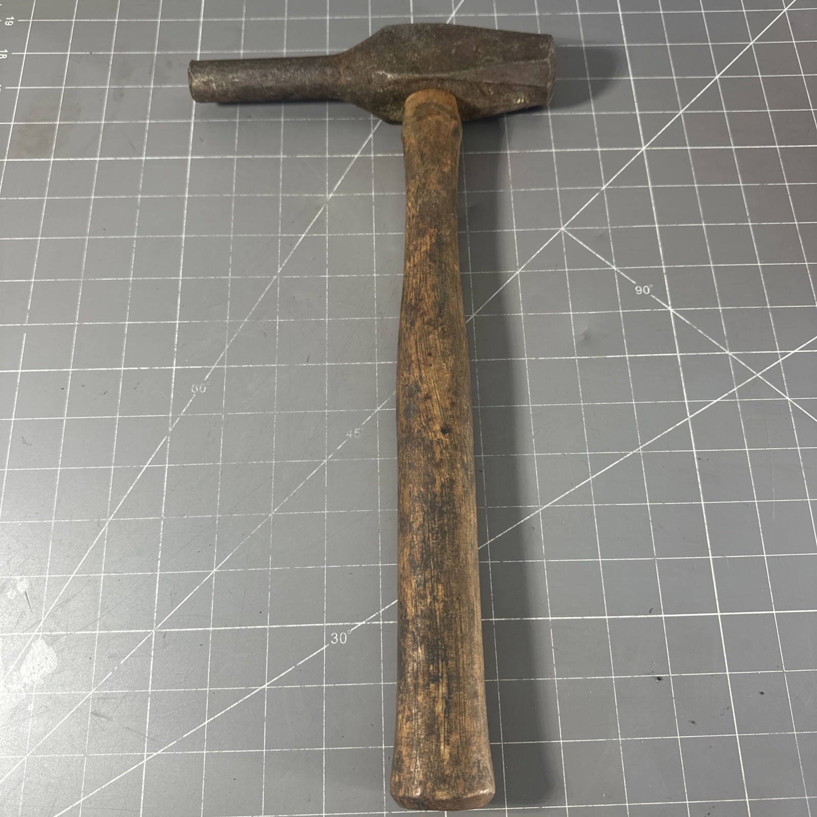 Vintage Warren 7/8 #179 Blacksmith Punch Hammer w/Original Handle USA