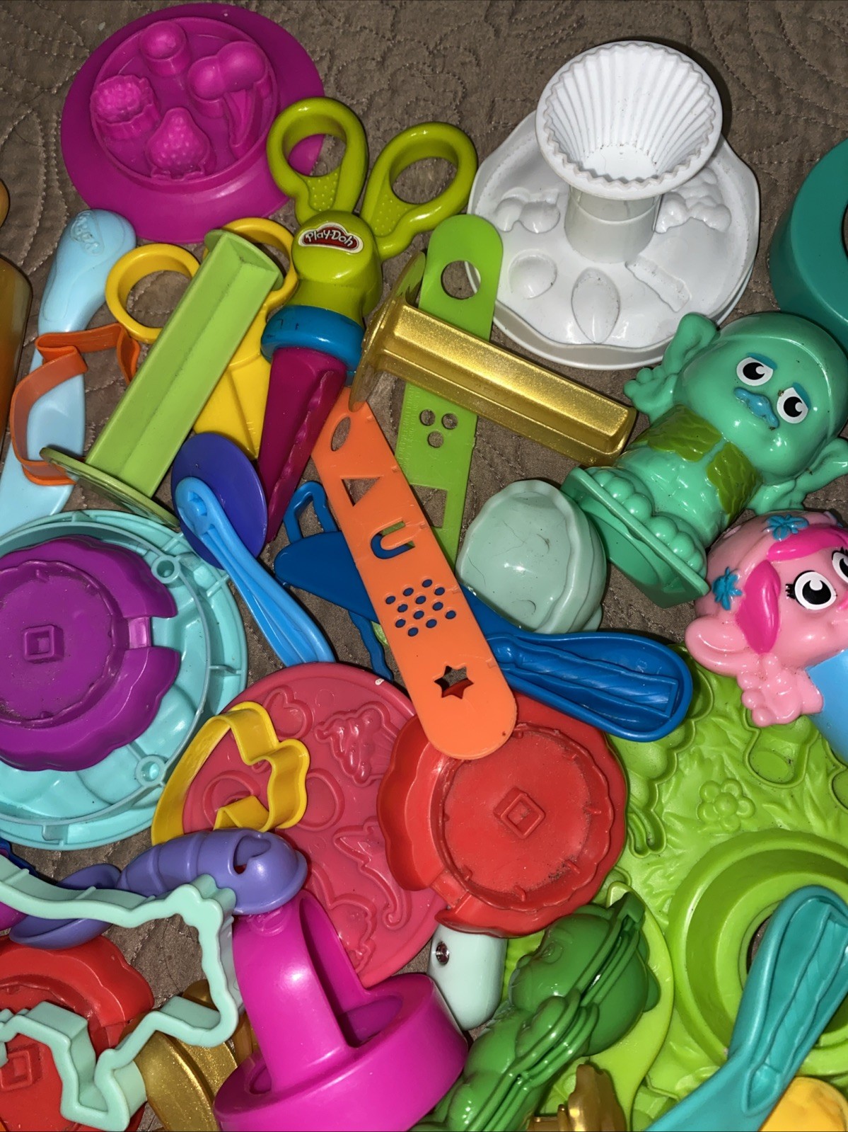 Huge 50+ Play Doh Accessories Lot