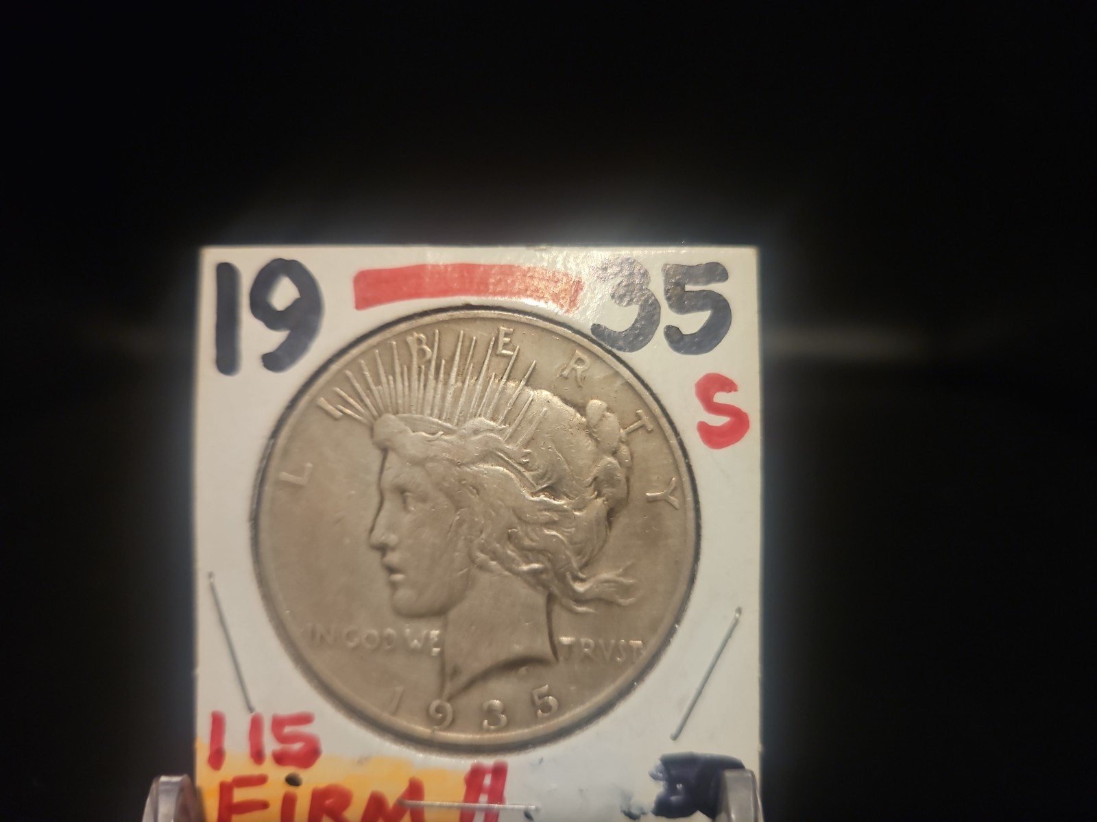 1935 S Morgan Dollar Coin