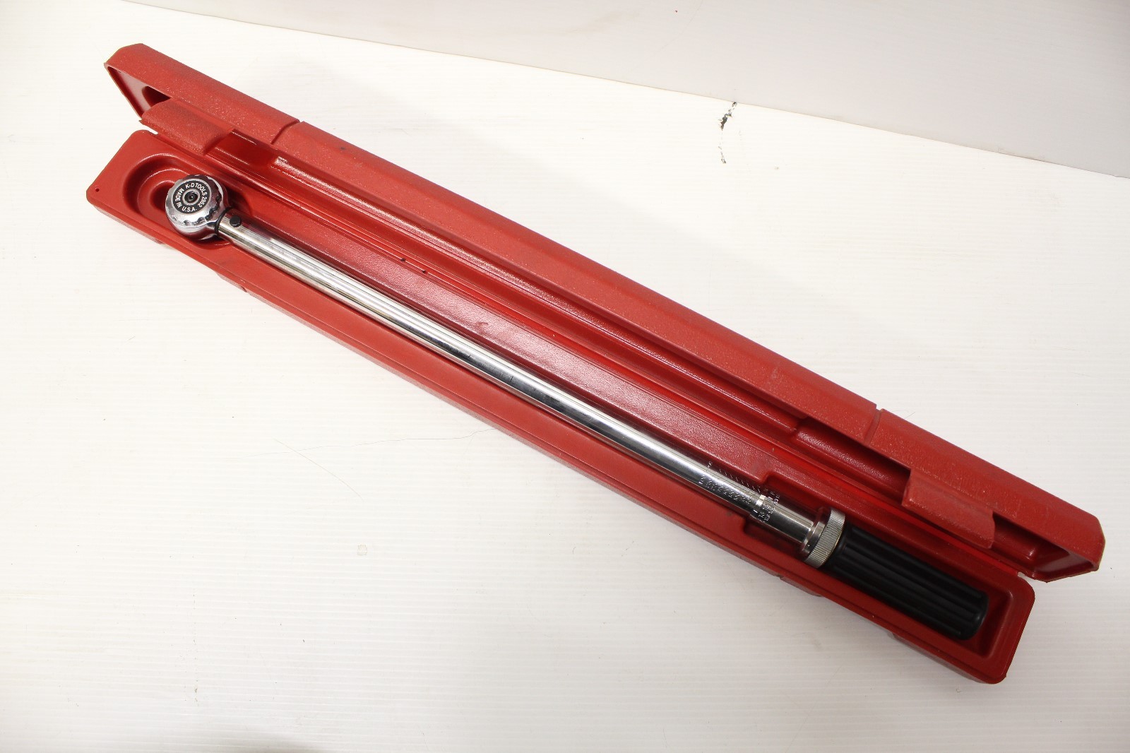 K-D Tools, Part #62343  ½" Locking Ring Micrometer Torque Wrench, 30-250 ft-lbs