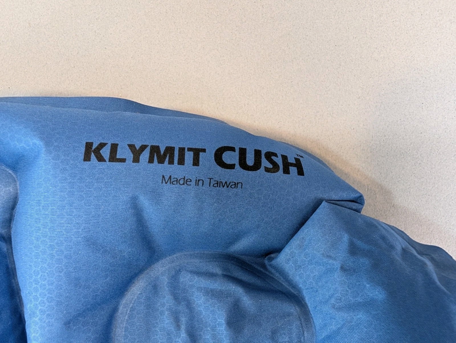 Klymit Cush Lightweight Inflatable Seat Cushion / Pillow 1-2 Person Seat Wide