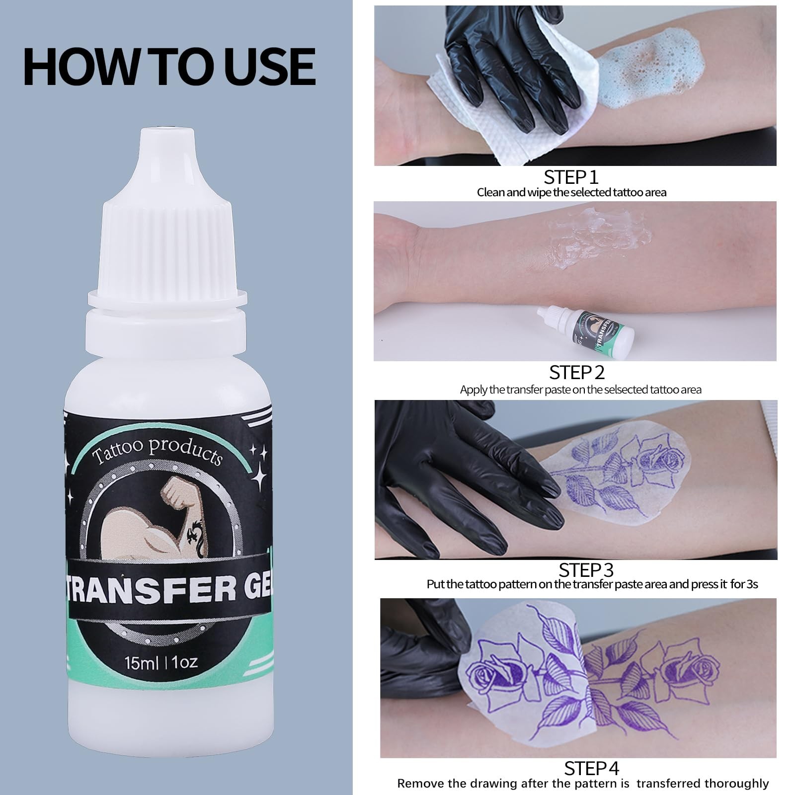 Wireless Tattoo Kit for Beginners - Machine 3Mm, Black One Battery