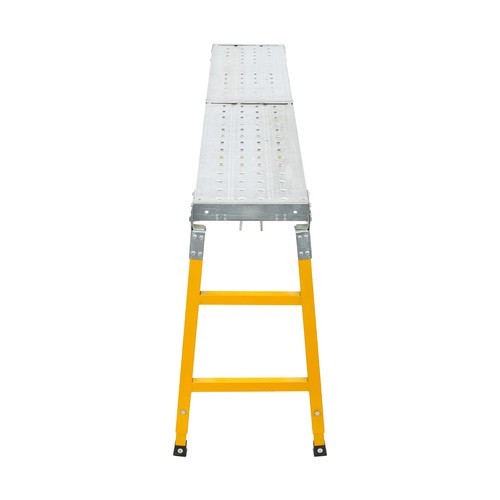 Portable Work Platform Adjustable with Folding Legs for Workshop/Garage/Office