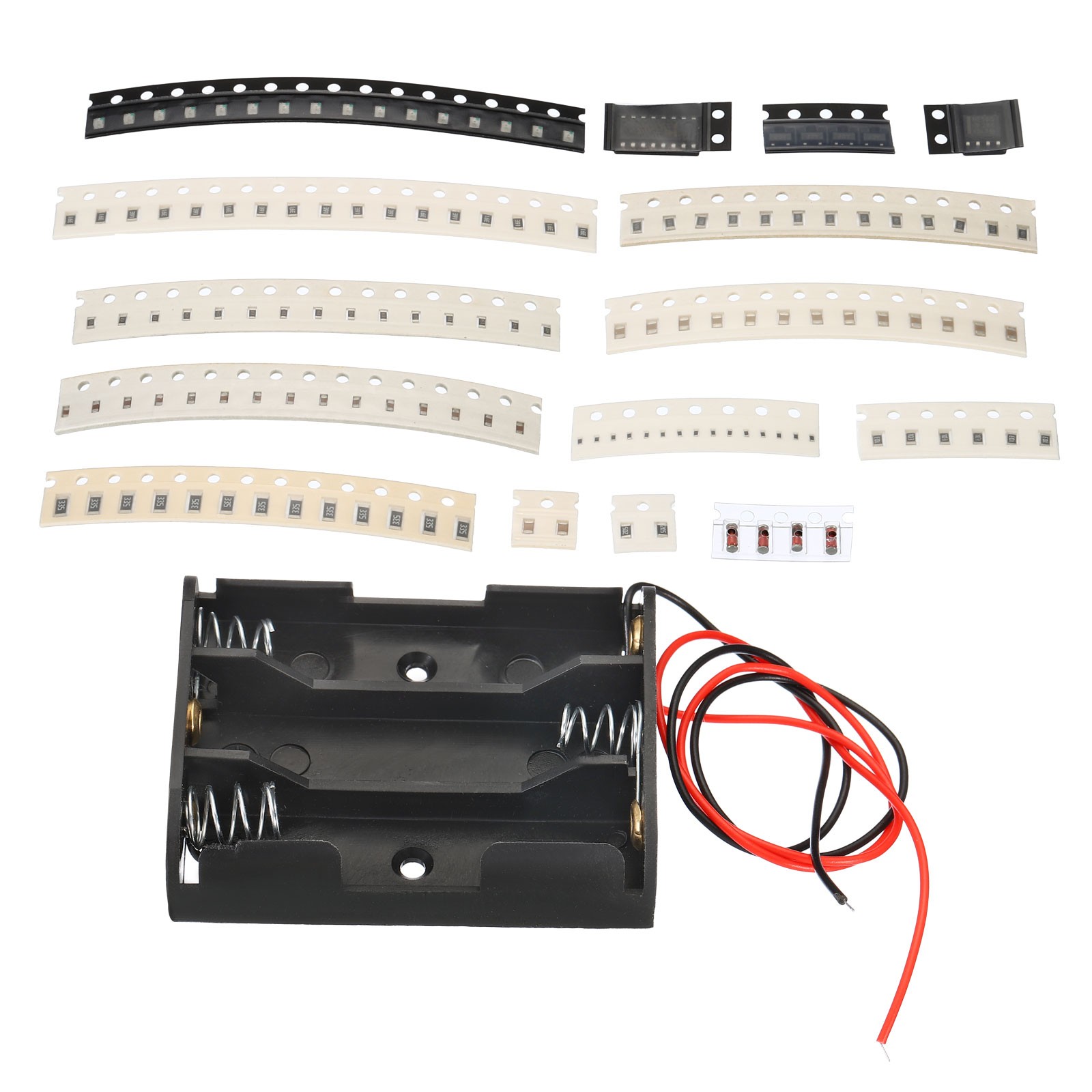 1Set Soldering Practice Board PCB Board Electronics Kit Prototype DIY Welding