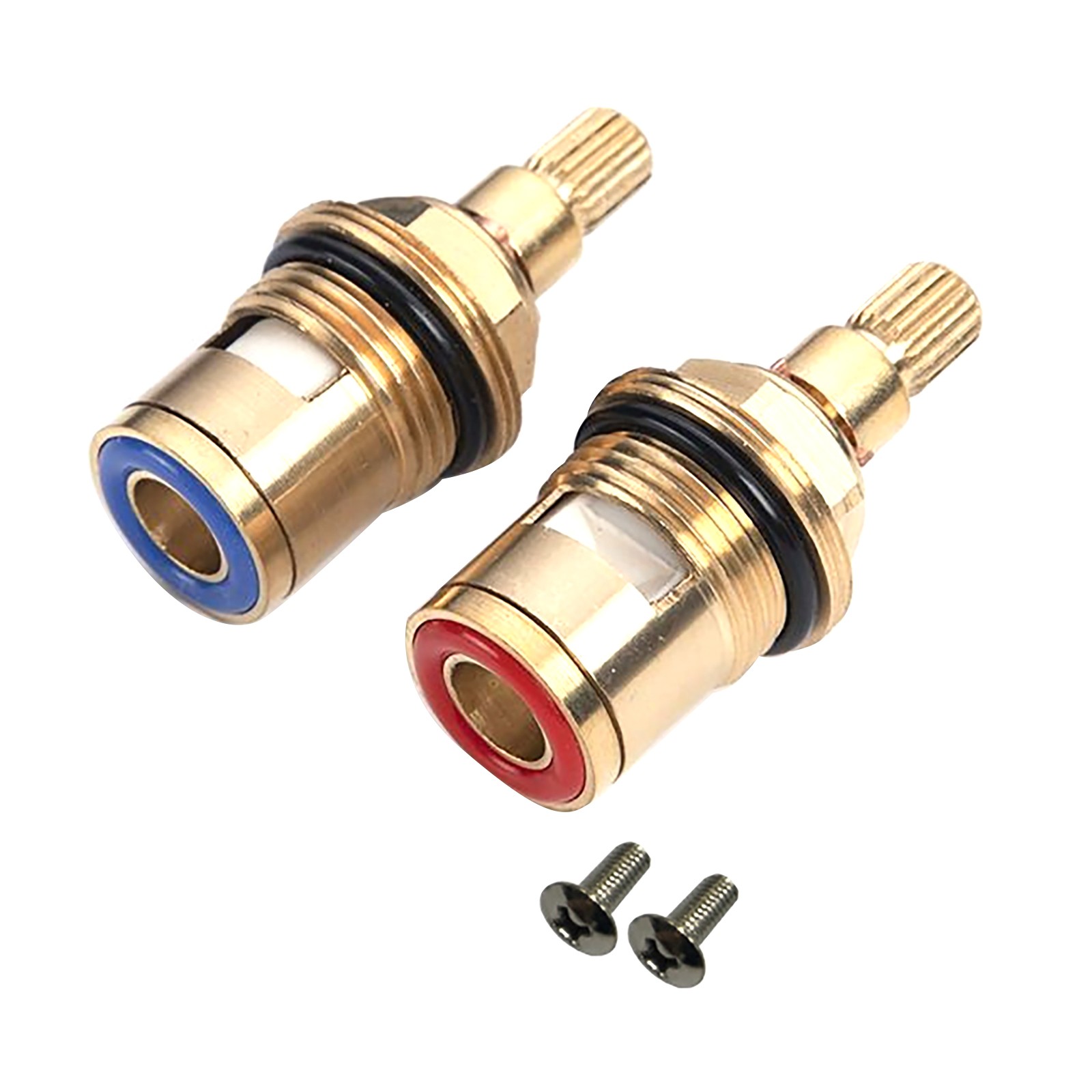 New 2Pcs Replacement Tap Cartridge Valve Kitchen Basin G 1/2 thread