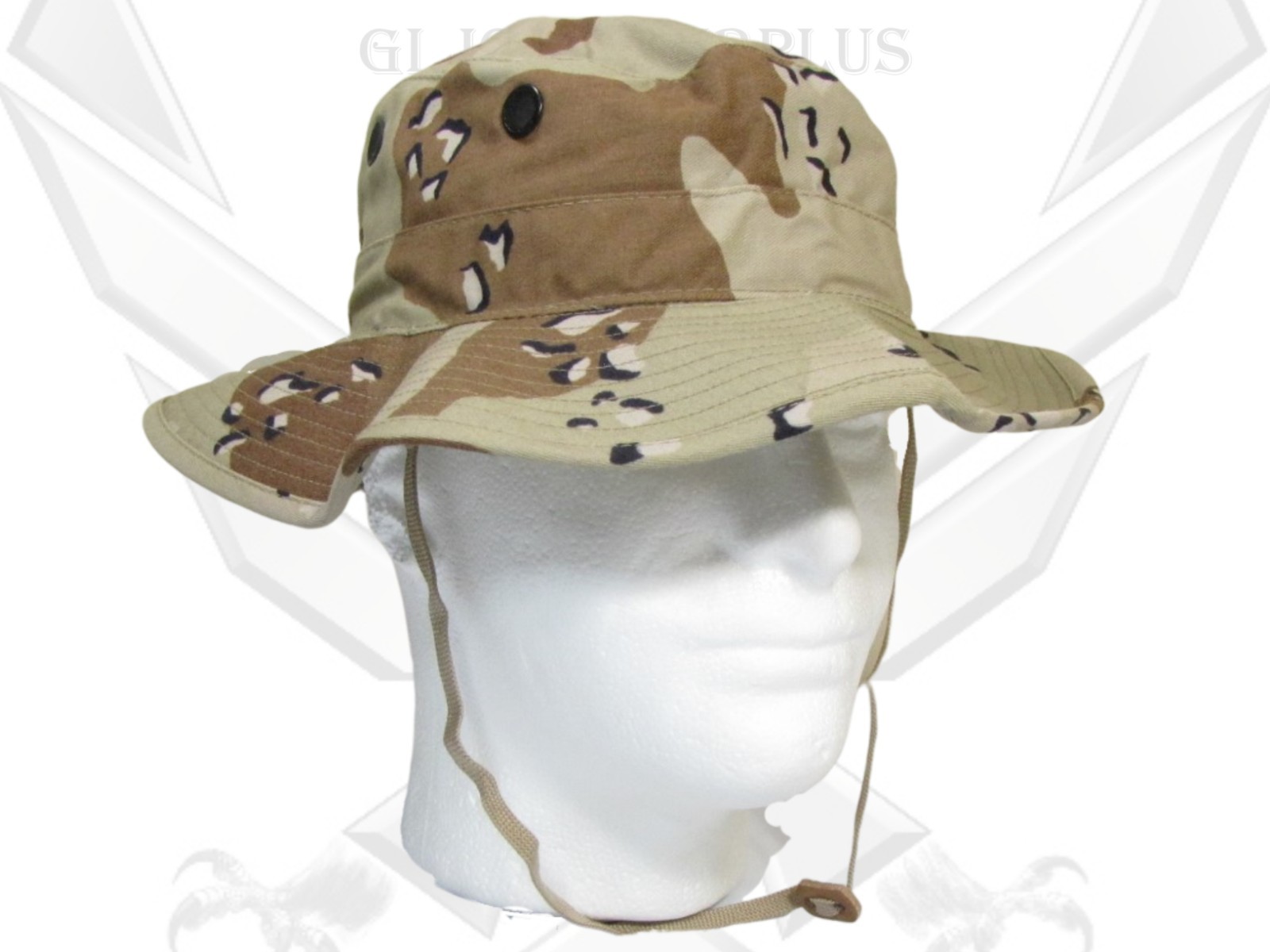 New Military Army 6 Color Chocolate Chip Desert Boonie Cap Cover Sz 6 3/4 F1