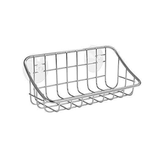 Spectrum Diversified Grid Suction Sink Organizer, Sponge & Dish Brush Holder...