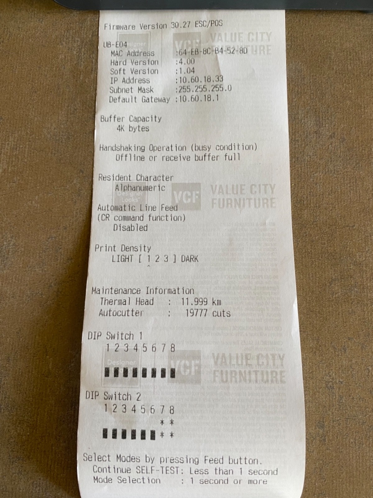 Epson TM-T88V Thermal Receipt Printer MODEL 244A PRINTER ONLY