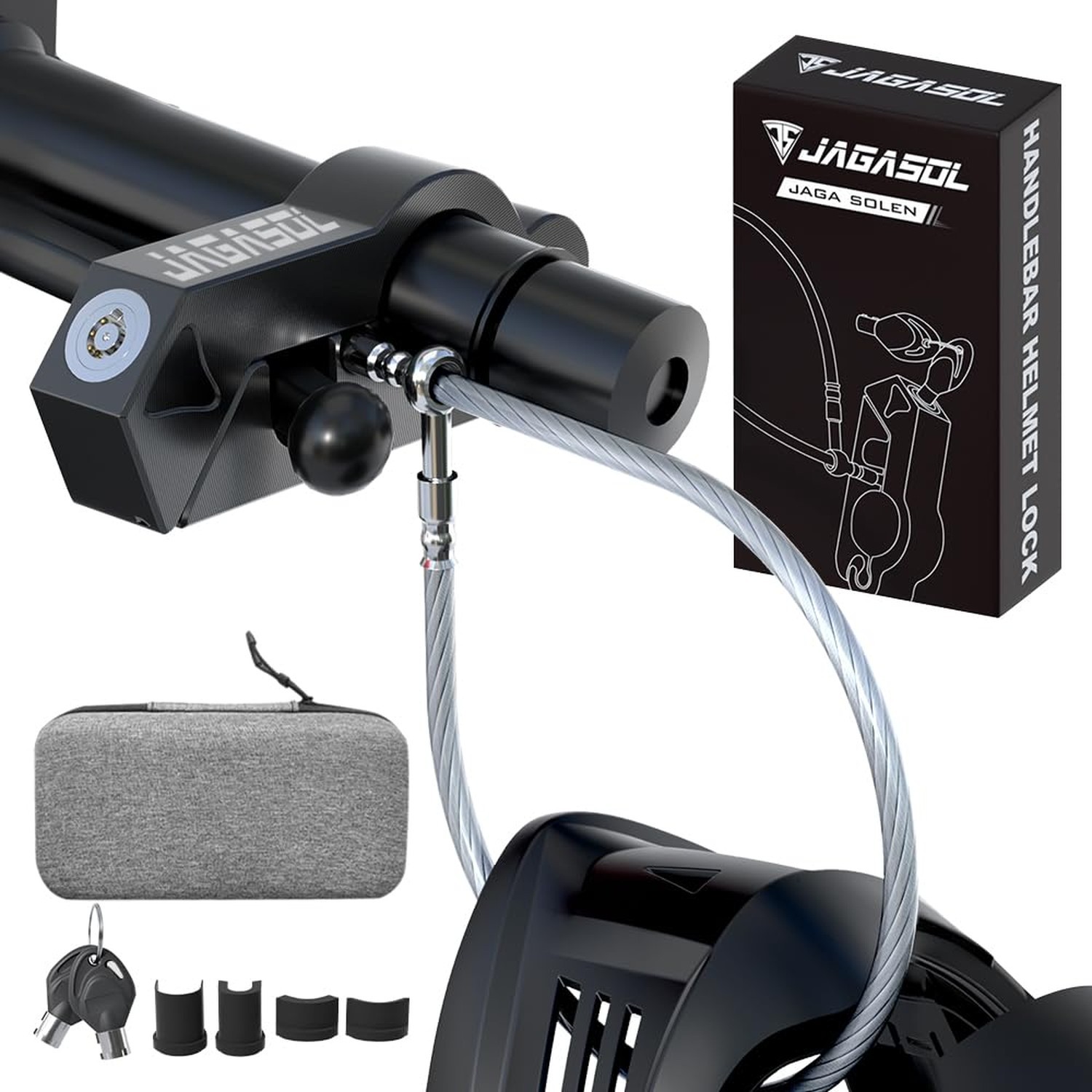 Motorcycle Lock 'Combo Anti Theft Lock' for Motorbike, Scooters, ATV & Dirt B...