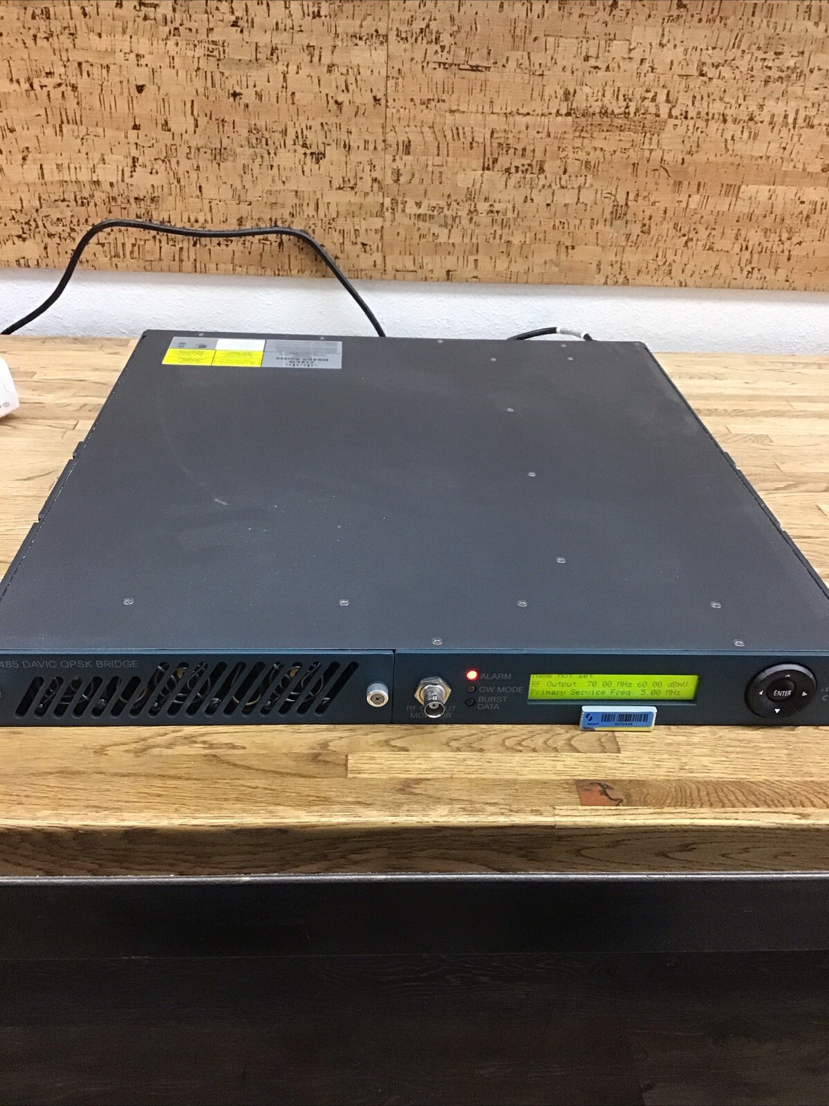 CISCO D9485 DAVIC QPSK BRIDGE Platfom Came From A Working Environment UM