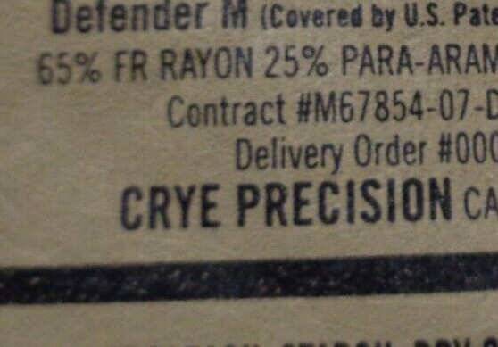 Crye Precision FR Combat Ensemble SHIRT Desert Marpat FROG USMC Size MEDIUM LONG