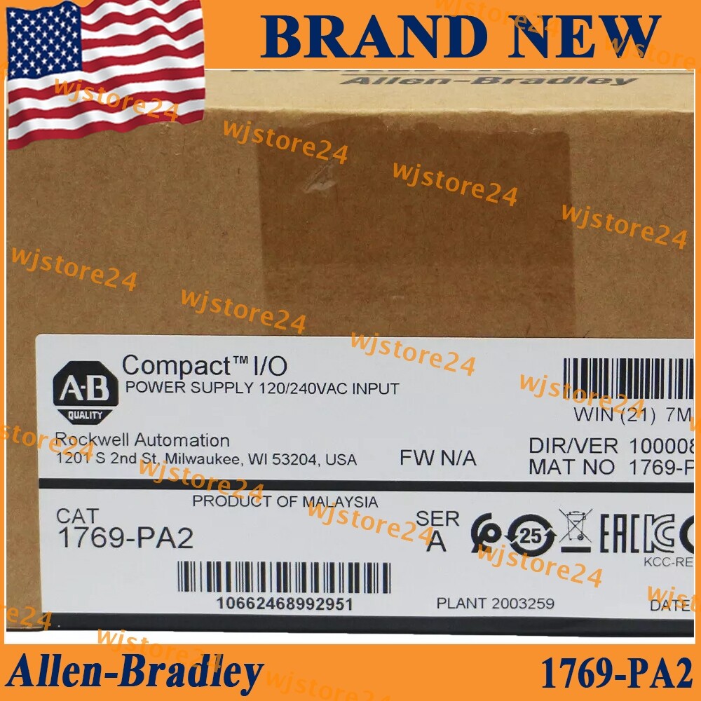 NEW 1769-PA2 CompactLogix AC Power Supply NEW PLC Factory Sealed 1769PA2