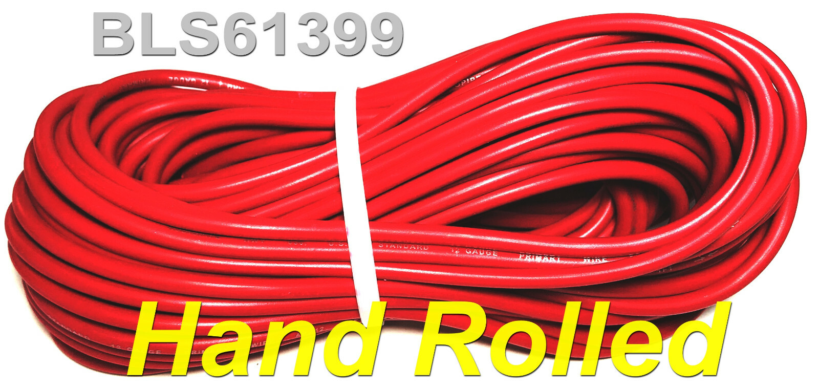 RED 12V Auto Primary Wire 12 Gauge 100' ft Car Boat Camper Power Hook Up Cable
