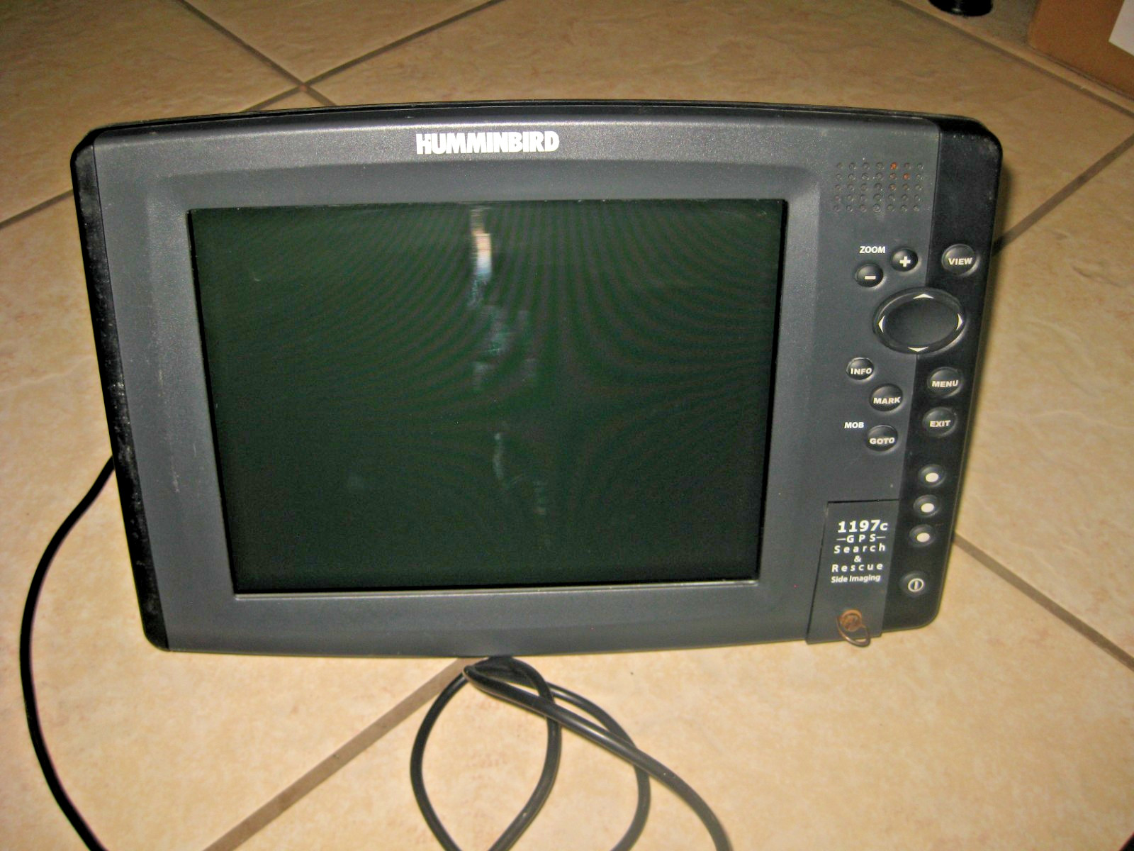 Humminbird 1197C GPS, SEARCH & RESCUE side imaging