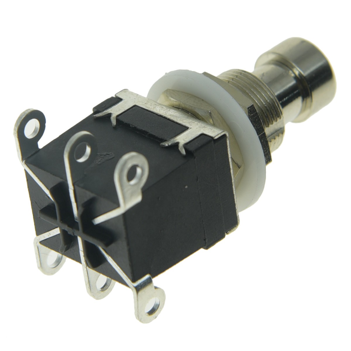 KAISH 2x 6-Pin DPDT Guitar Effects Pedal Latching Stomp Foot Switch Bypass