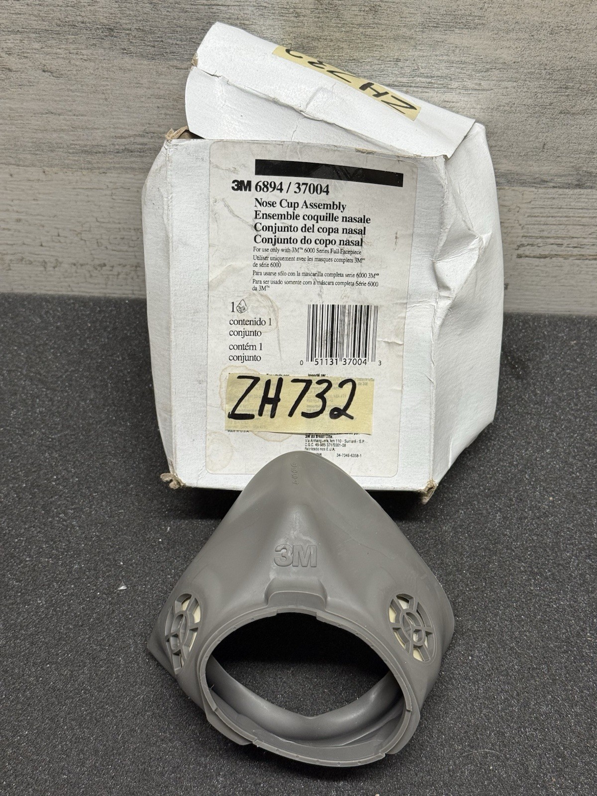 3M 6894 Replacement Nose Cup Assembly For 3M 6000 Series Full Face Respirator