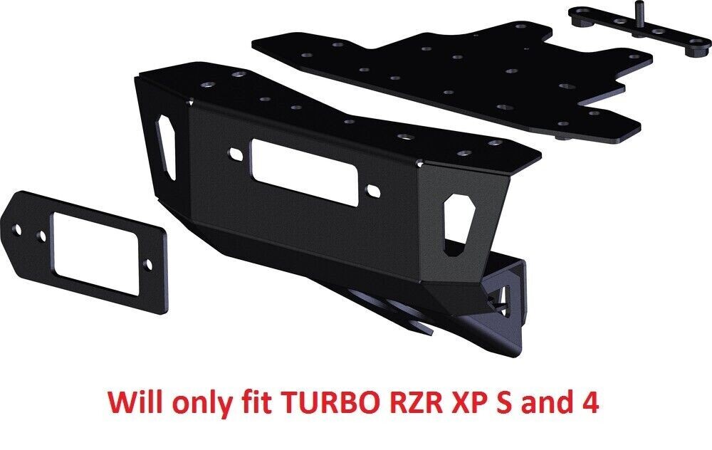 KFI Products 2018-2021 Polaris TURBO RZR XP S / 4 Winch Mount Kit 101890 **NEW**