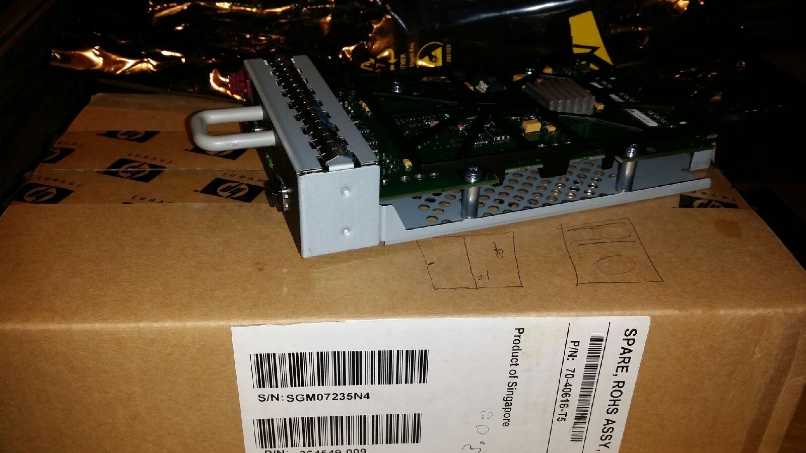 HP 70-40616-T5  New FC I/O module A Hewlett Packard
