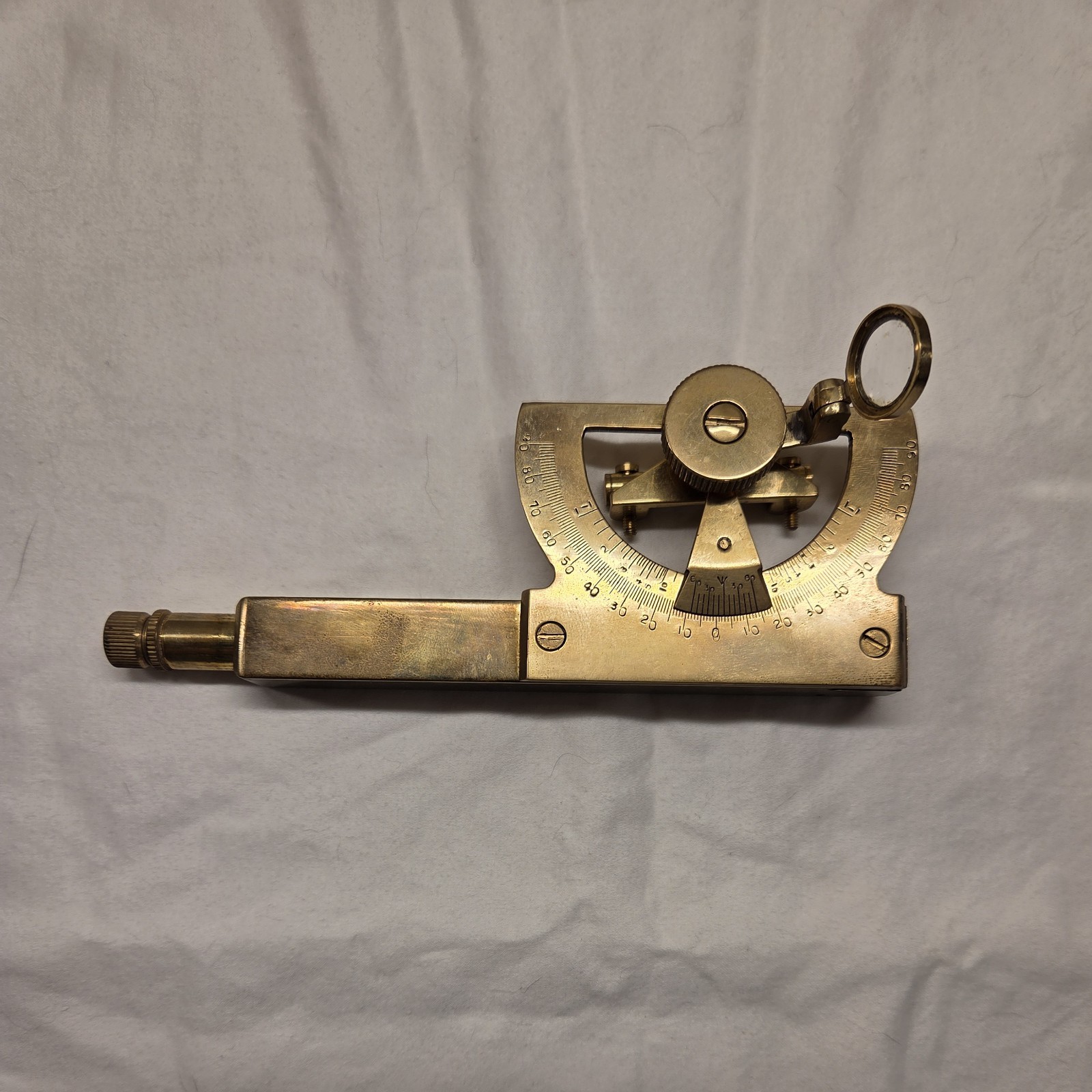 Vintage Abney Level  / Clinometer - Brass
