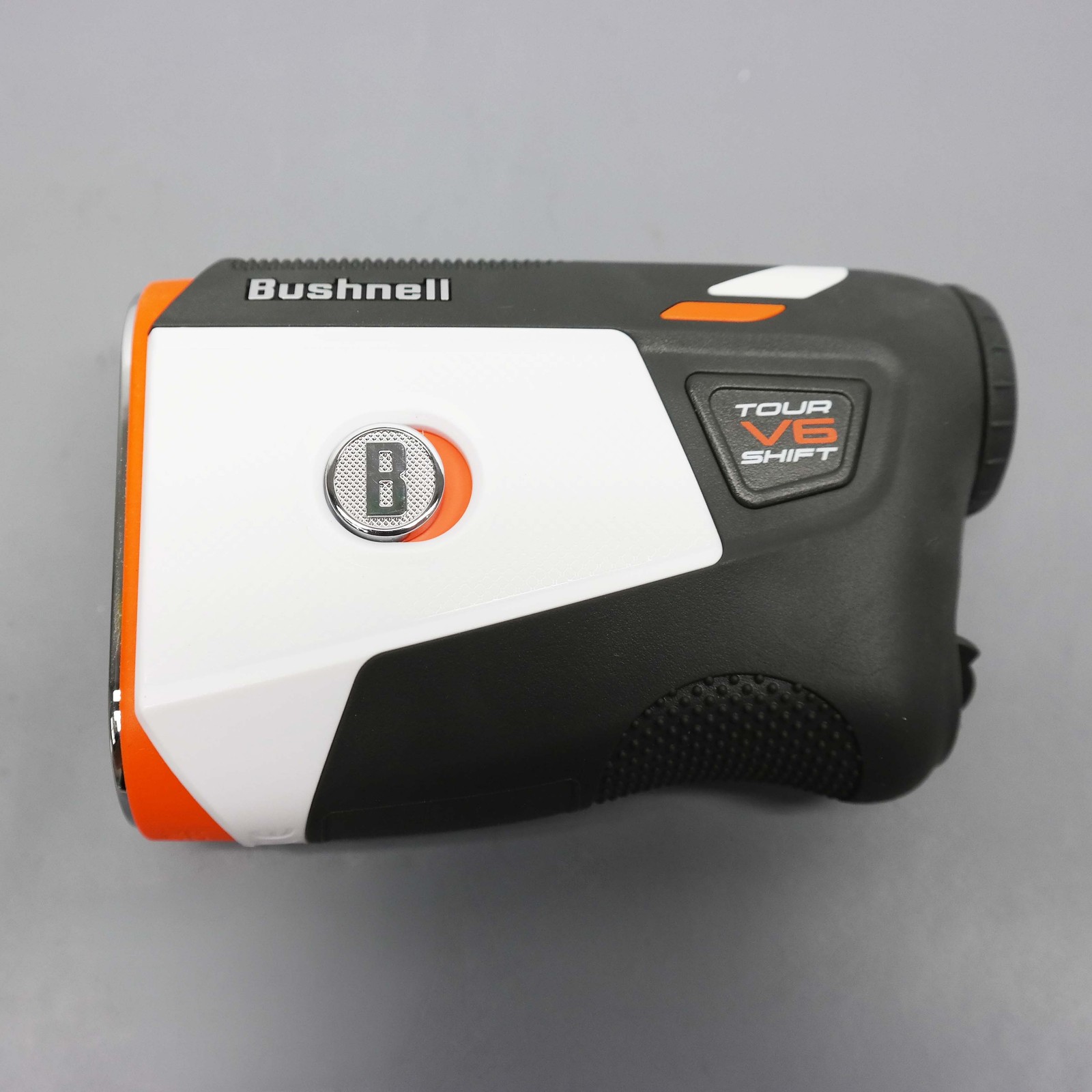 Bushnell Tour V6 Shift Patriot Pack Golf Rangefinder - White/Orange