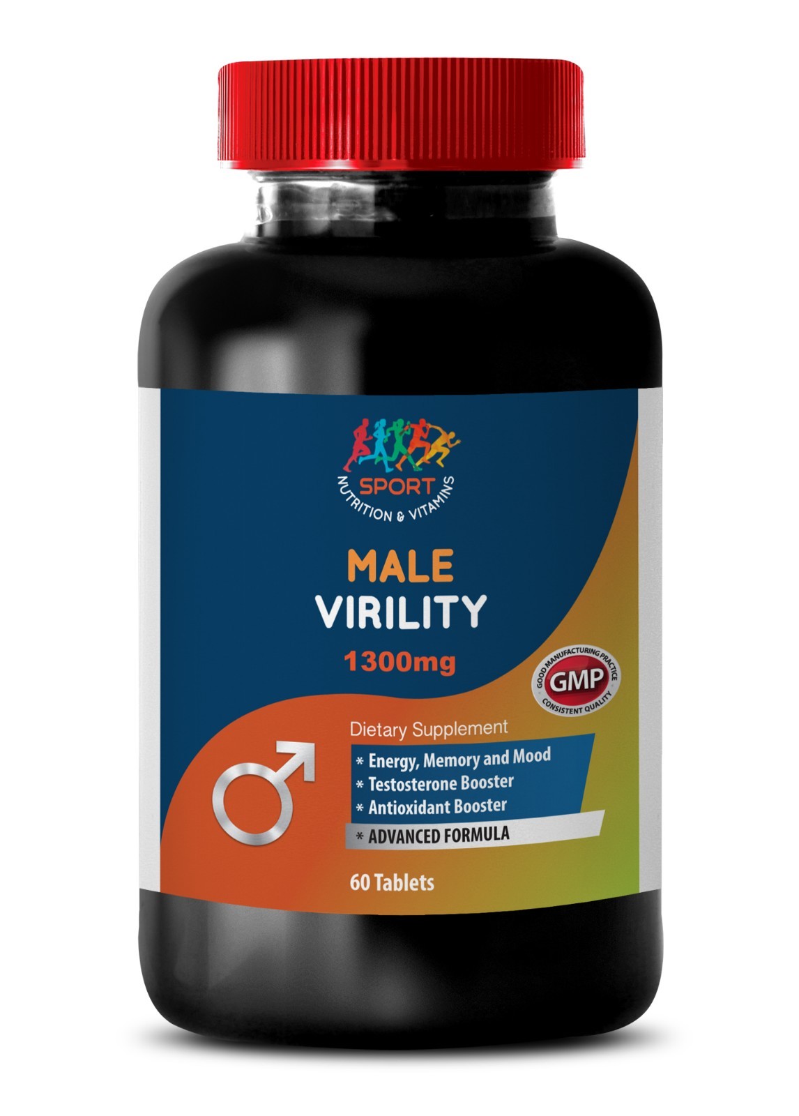 Male Enhancment Pill - MALE VERILITY with Maca, Muira Puama Bark,L-Arginine 1Bot