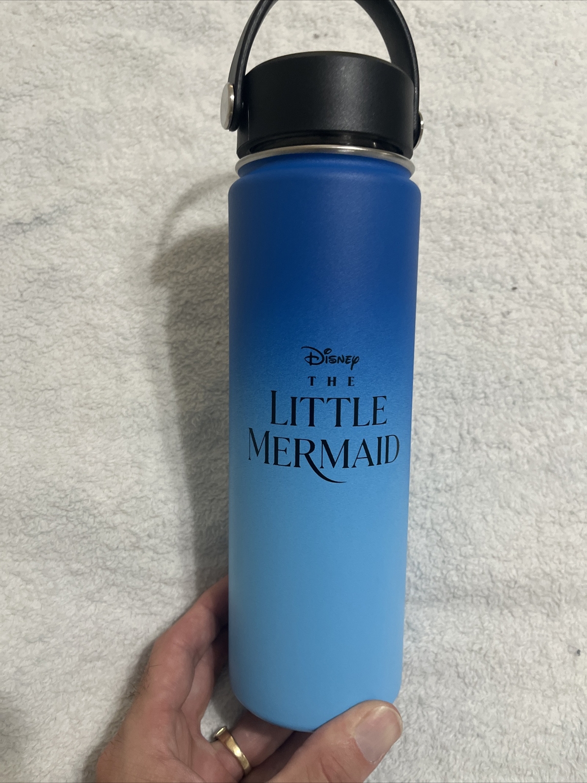 Disney THE LITTLE MERMAID Water Bottle.  Movie Promo.  No Box