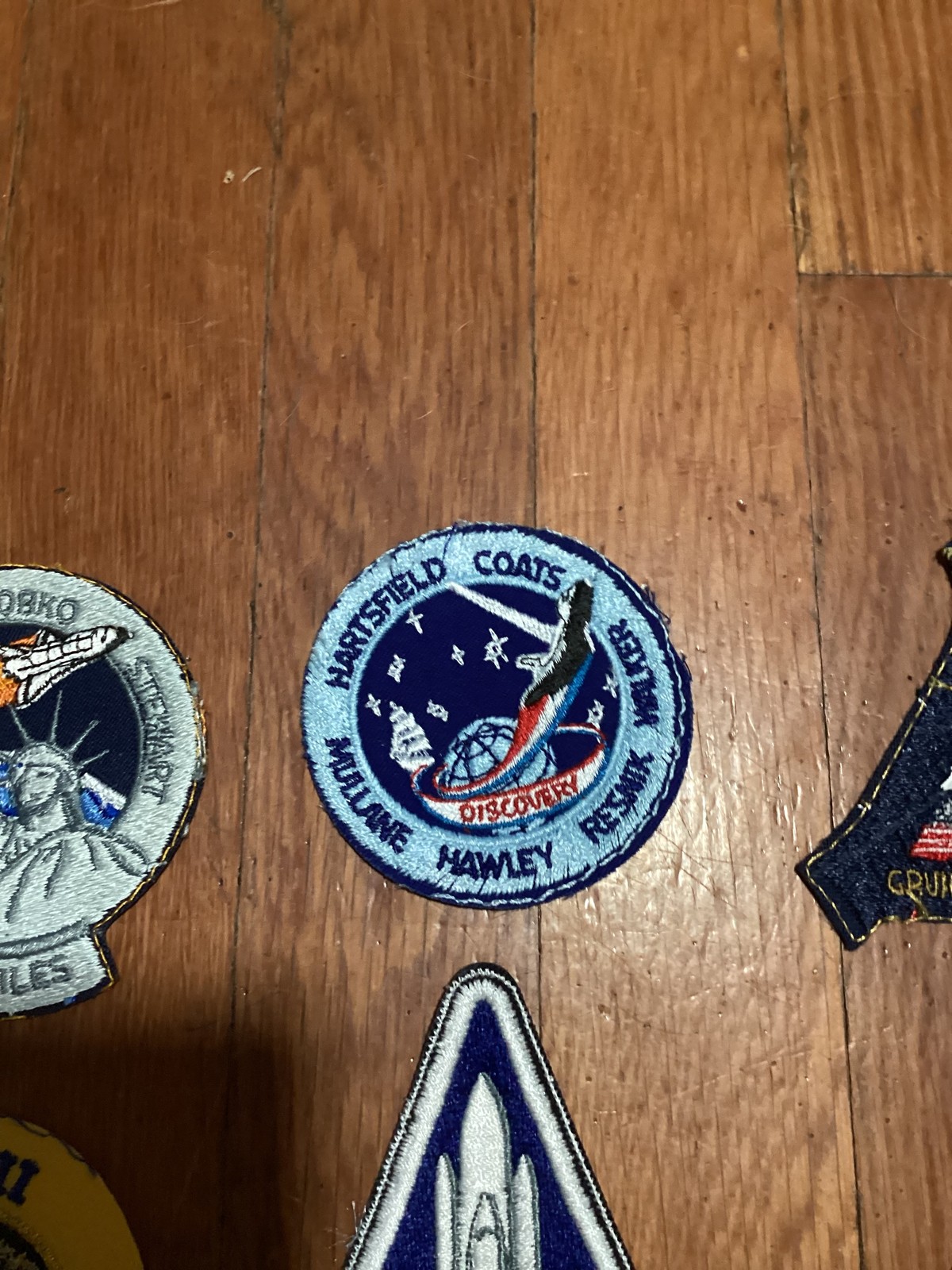 Vintage NASA Apollo Shuttle Mission Space Program Patch Lot Apollo XII Discovery