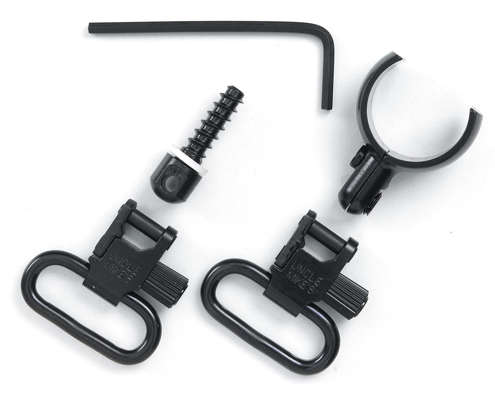 Uncle Mike's unisex adult QD 115 SG-4 Blued 1', Clam Magnum Band Swivel...
