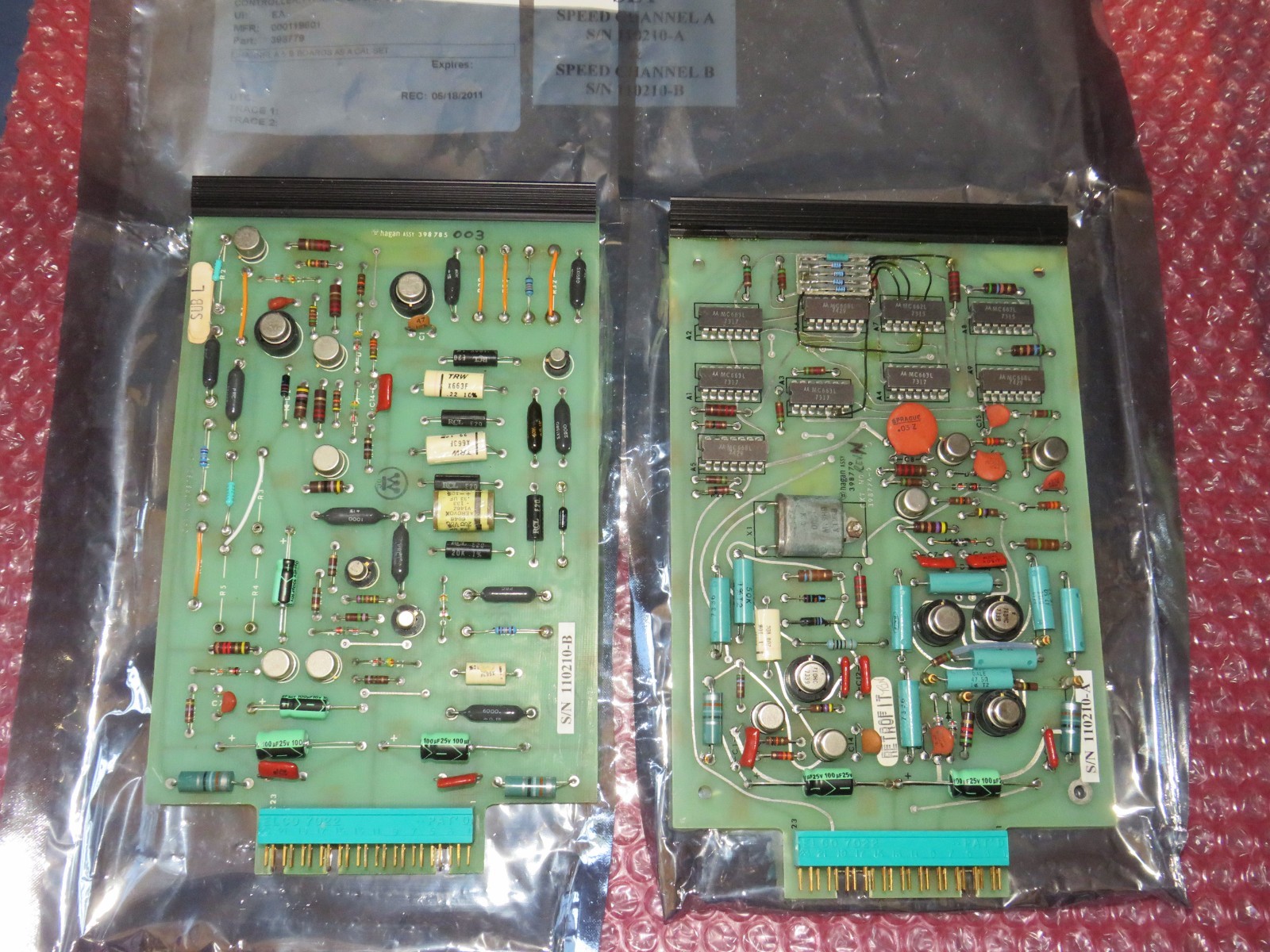 WESTINGHOUSE HAGAN 398779 CONTROLLER 398785 CALIBRATED SET
