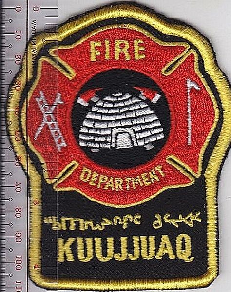 First Nation Fire Department Canada Kuujjuaq Inuit Fire Department NO TARIFF