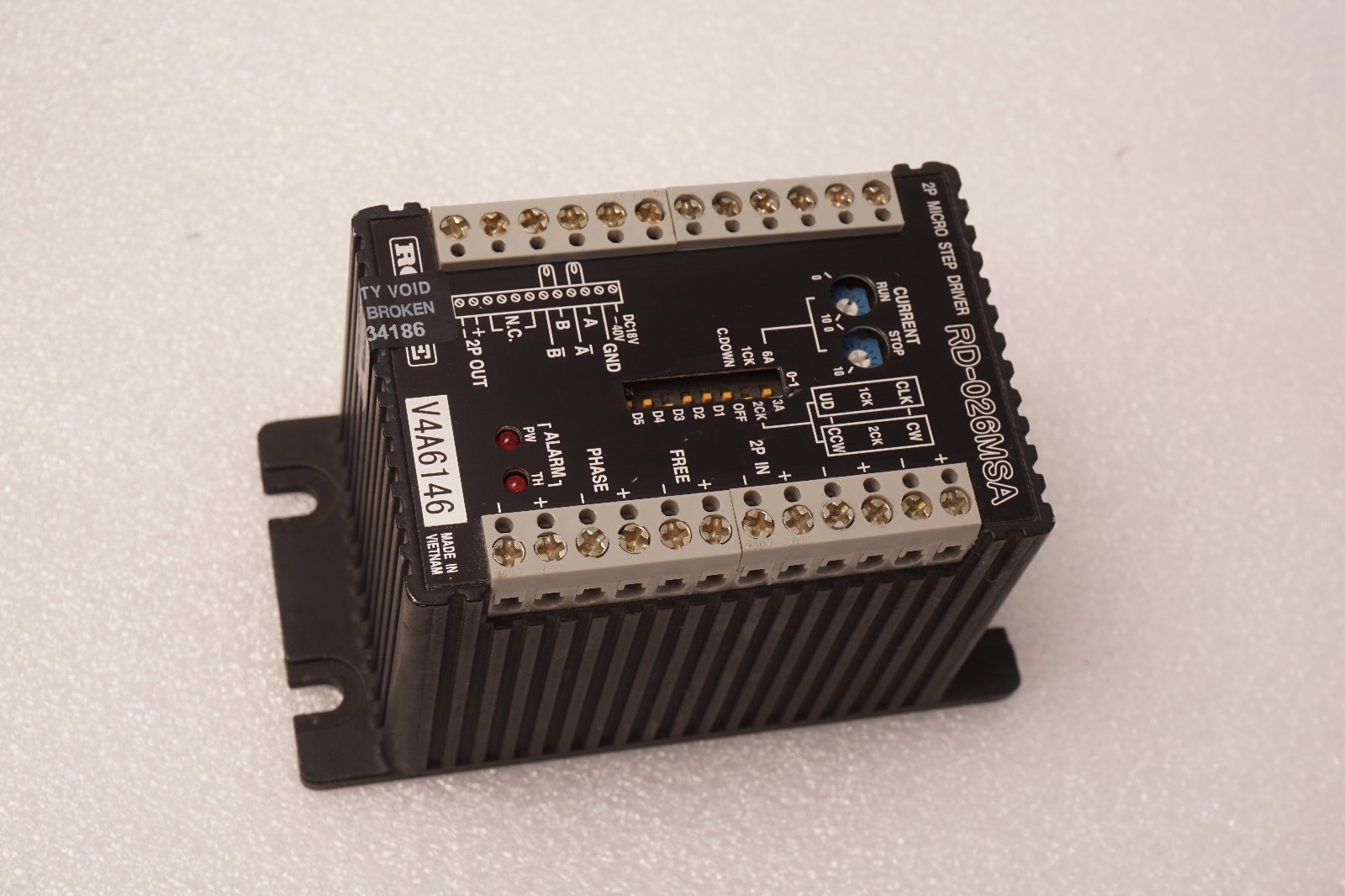 RORZE RD-026MSA 2P MICRO STEP DRIVER TESTED WORKING FREE SHIP