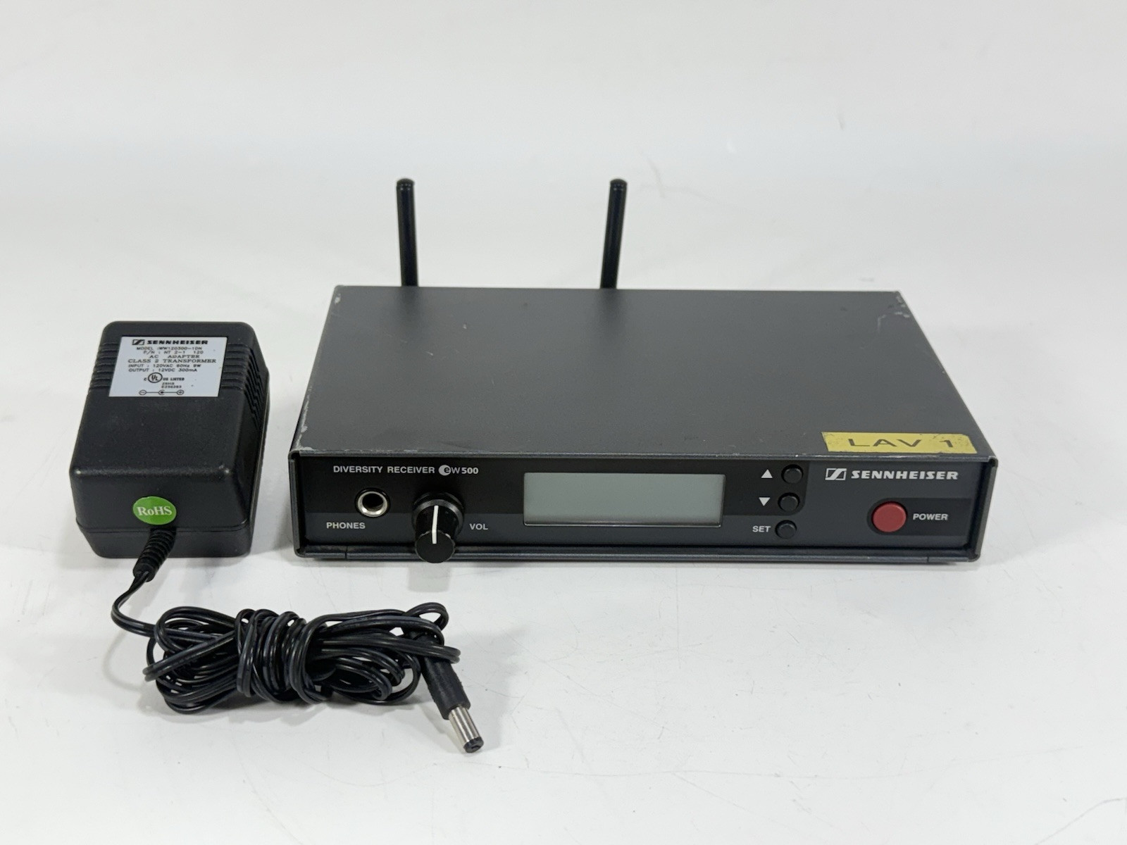Sennheiser EW 500 DIVERSITY RECEIVER ~ Freq Range: 630 - 662 MHz EM 500