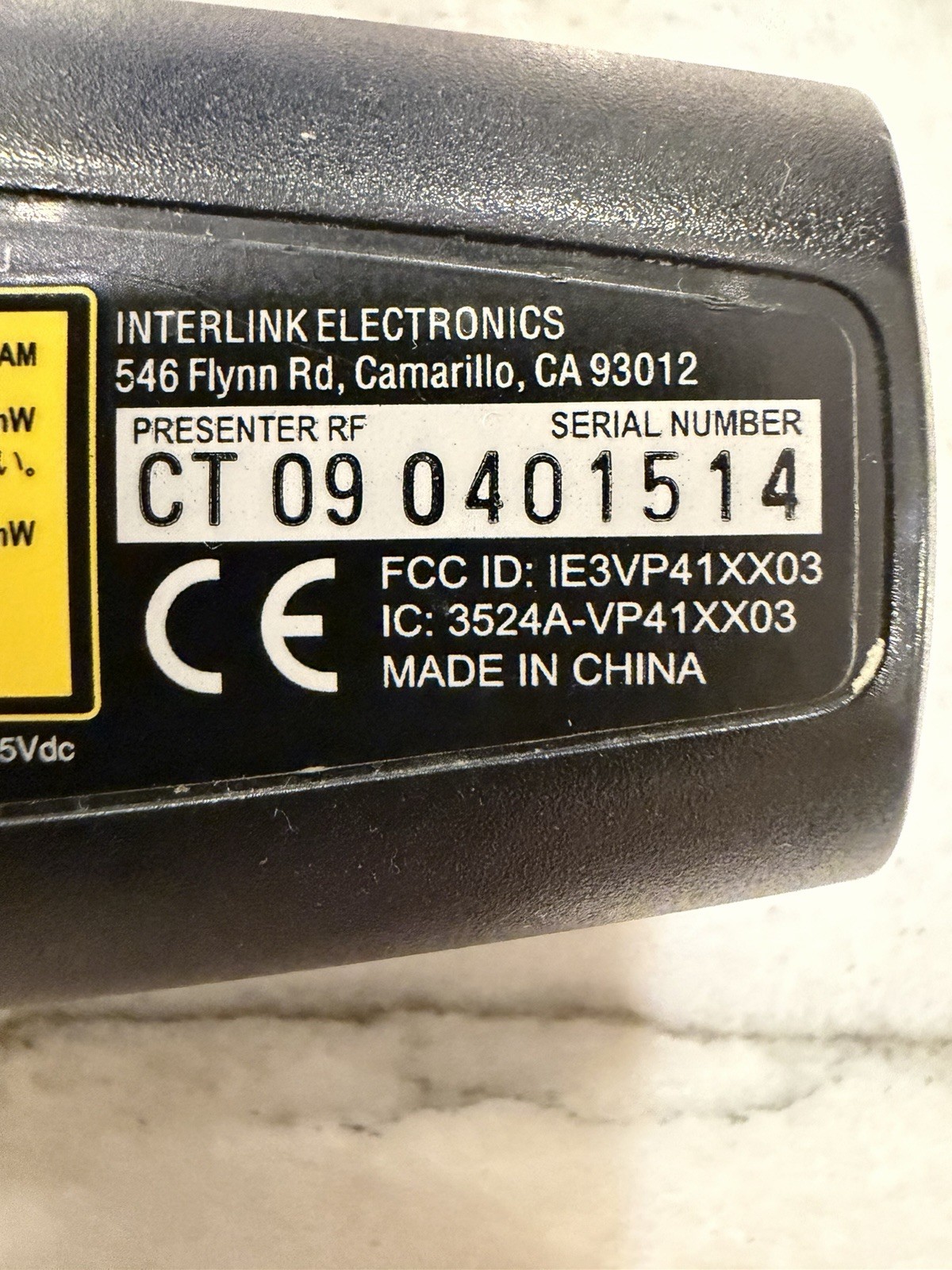 InFocus Remote Tech Technologies By Interlink Electronics