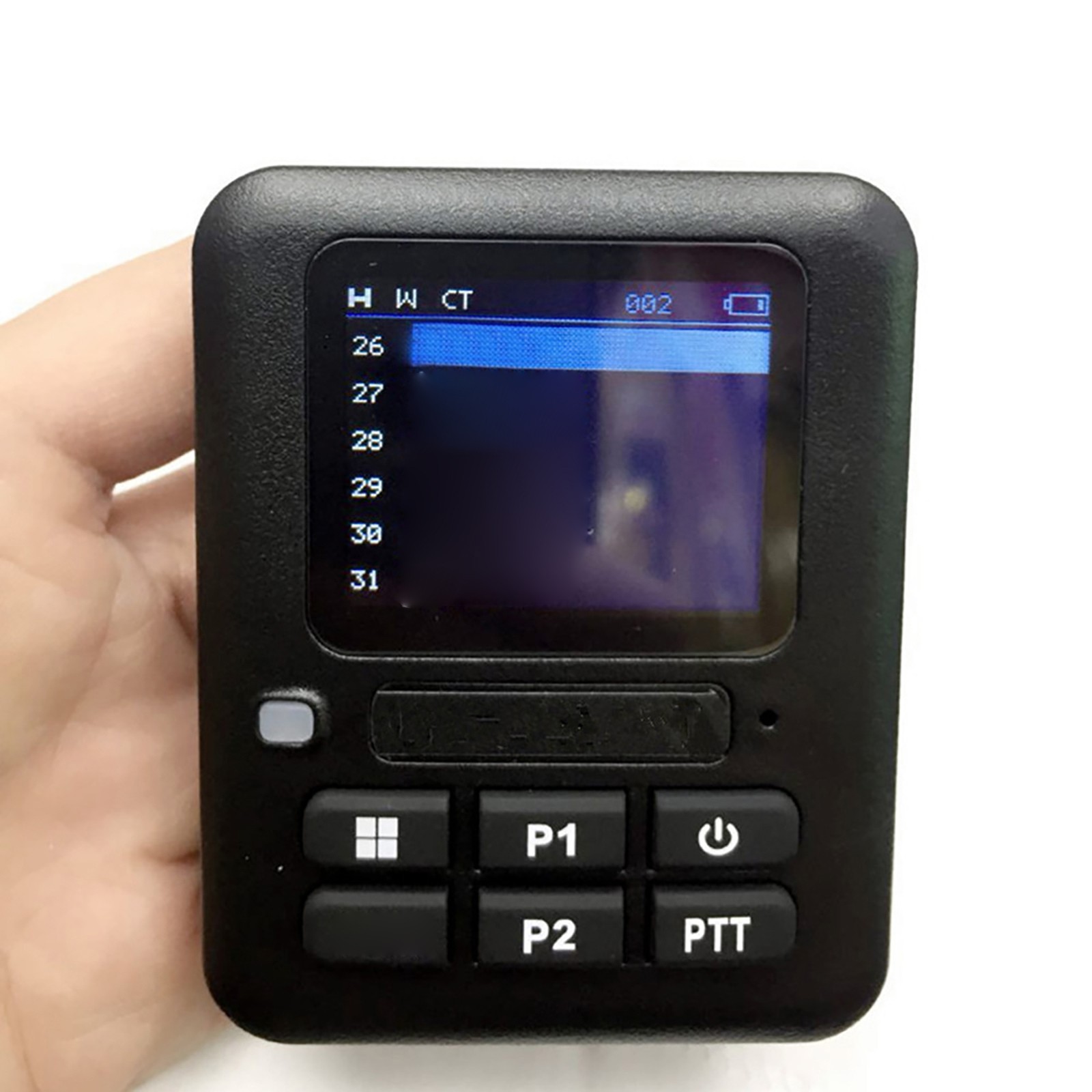 New Walkie-talkie Small Decoder Mini Radio Frequency Meter Automatic Measuring