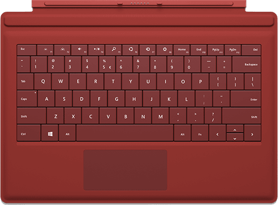 Genuine Microsoft Surface Pro 3 4 5 6 Black Type Cover Keyboard (1644/1709)