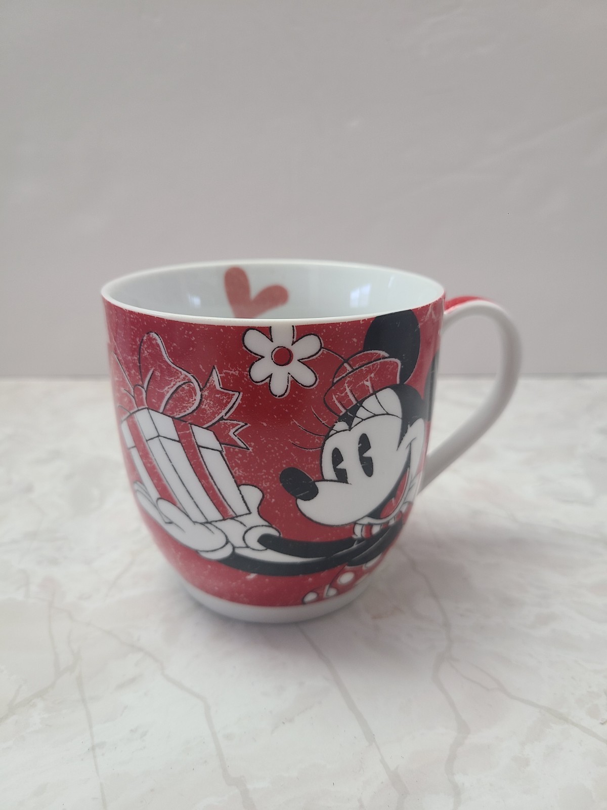 Disney Minnie Mouse Presents Christmas Coffee Mug Winter Magic
