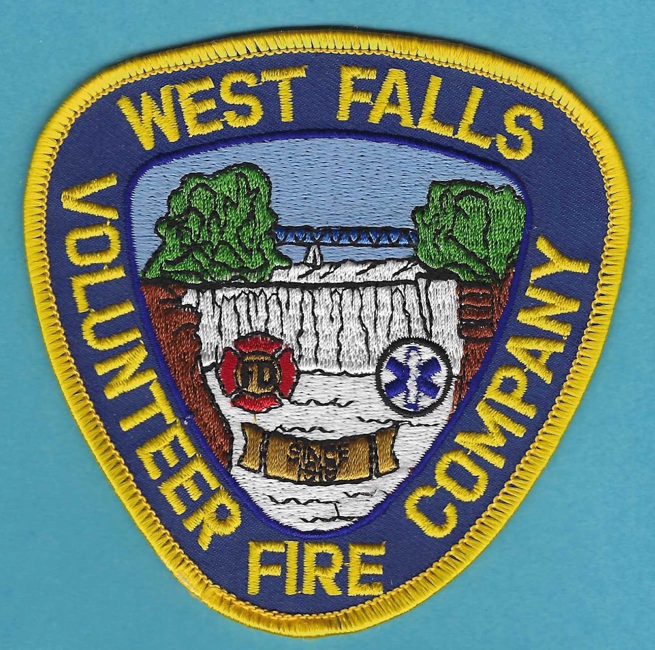 WEST FALLS NEW YORK FIRE RESCUE PATCH